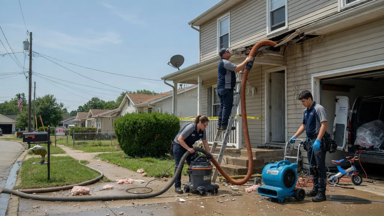 Water Damage Restoration in Harrison Valley, PA near me